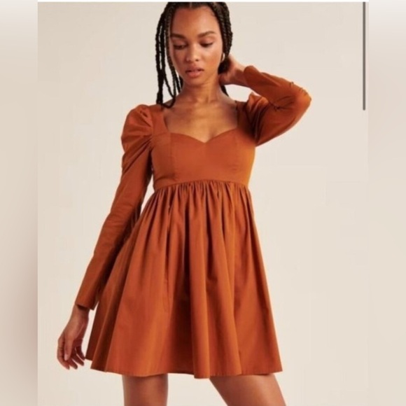 Abercrombie & Fitch Dresses & Skirts - Abercrombie & Fitch Rust Brown Mini Dress